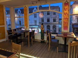Interior at Thaitastic in Llandudno