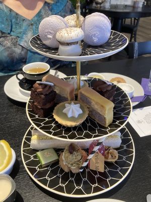 Full afternoon tea  at Drink Me Tea Room in Tempe