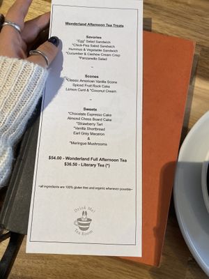   at Drink Me Tea Room in Tempe