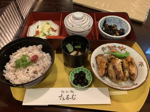 seasonal vegan plate at Sunroom Sakae in Nagoya