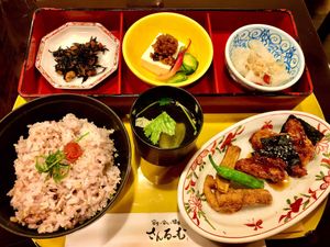 the shojin set at Sunroom Sakae in Nagoya