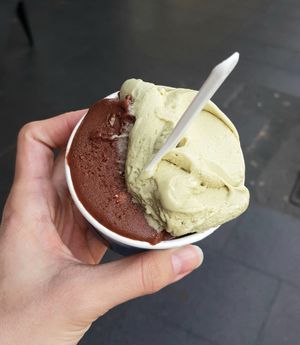 Gianduja and Pistacchio at Mapo in Newtown