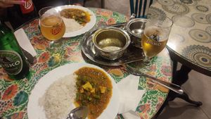 We easily eat in two with just one portion! at Namaste Indian Express in Ljubljana