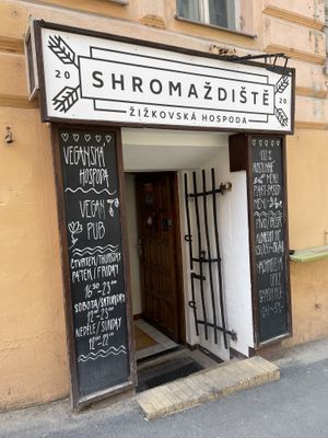   at Shromaždiště in Prague