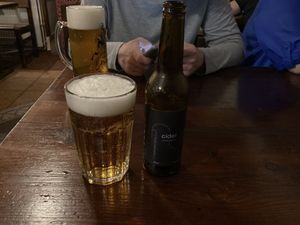 Lavender infused cider   at Shromaždiště in Prague