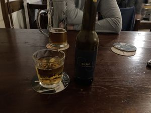 Apple pear classic cider  at Shromaždiště in Prague