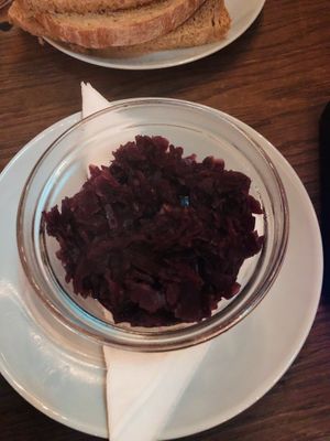 Red cabbage   at Shromaždiště in Prague