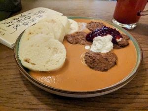 Svíčková at Shromaždiště in Prague