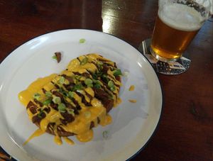 Topinka.. mm so garlicky at Shromaždiště in Prague