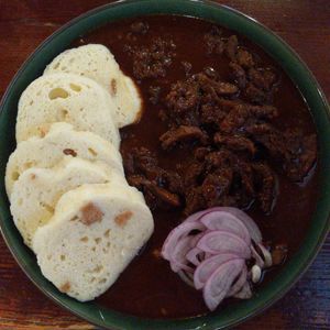 goulash!! at Shromaždiště in Prague