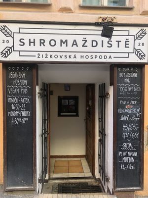   at Shromaždiště in Prague