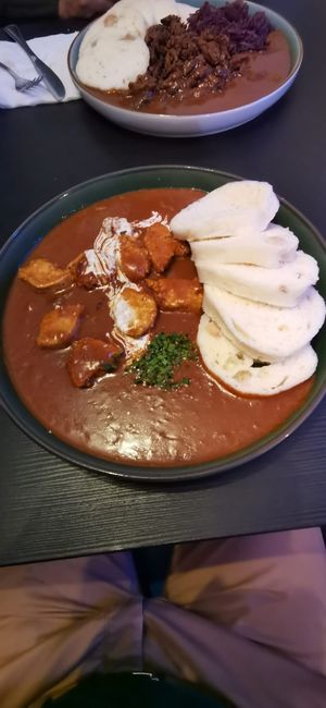 With "chicken" at Shromaždiště in Prague