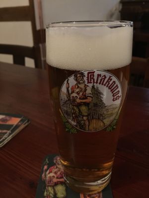 11 percent beer at Shromaždiště in Prague