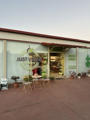   at Just Vegan in Kalamata