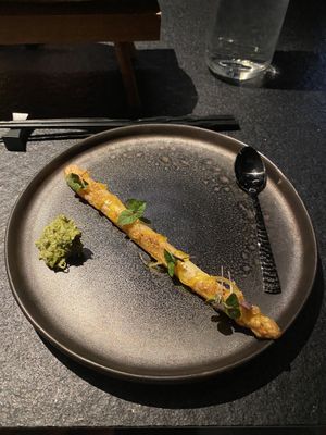 Aspargus  at Oukan Tea in Berlin