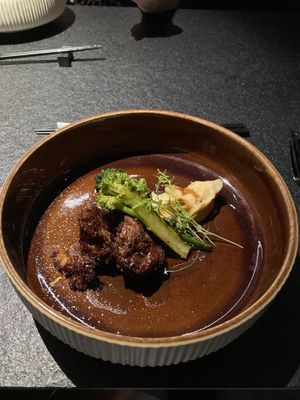 Fried mushroom  at Oukan Tea in Berlin