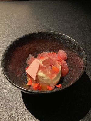 Dessert  at Oukan Tea in Berlin