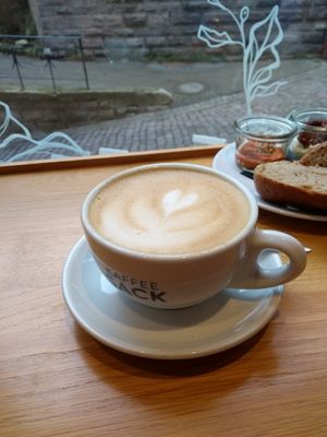 Oatmilk Coffee at Kaffeesack in Baden Baden