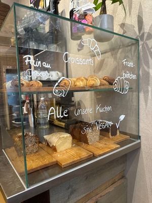 Vegan cakes!  at Kaffeesack in Baden Baden