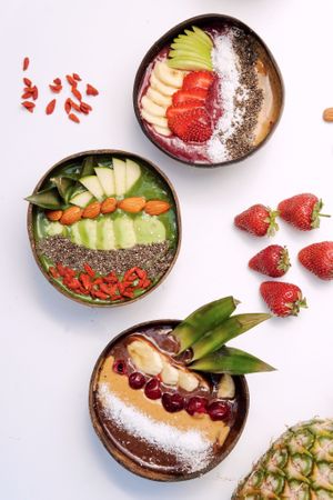 Smoothie Bowls at Pokemate in Istanbul