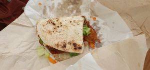 Greek kebab at Nature's Street Chef in Crewe