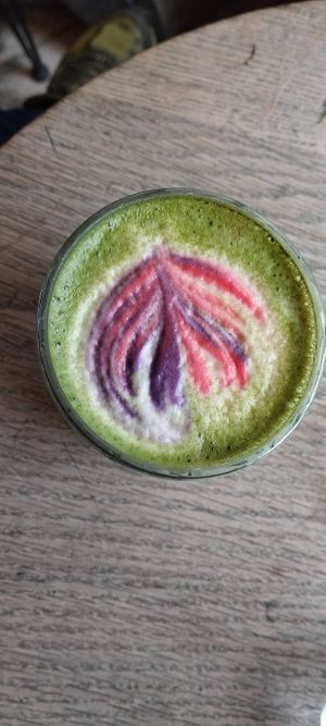 Matcha infusion at Season Marais in Paris