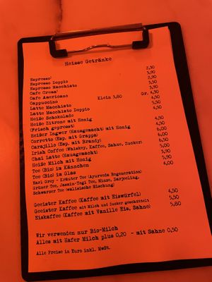 Hot Drinks   at Diba in Munich