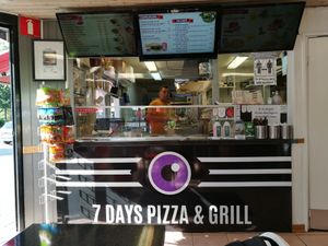 Service point at 7 Days Pizza & Grill in Malmo