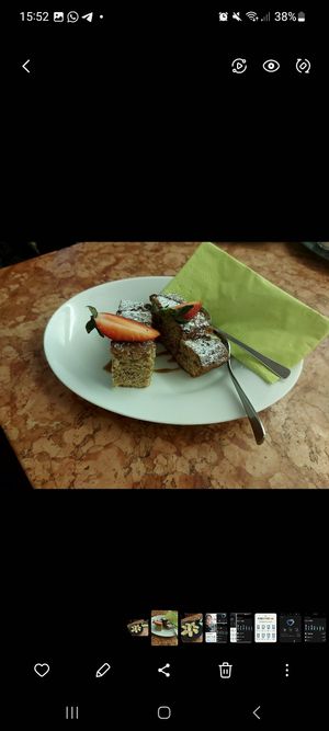 Veganes Bananebrot at Amadeo in Bad Reichenhall