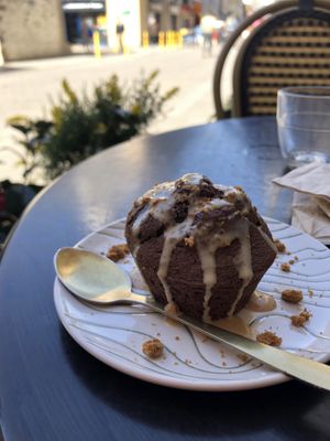 Moelleux chocolat - spéculos   at Symbiozh in Rennes