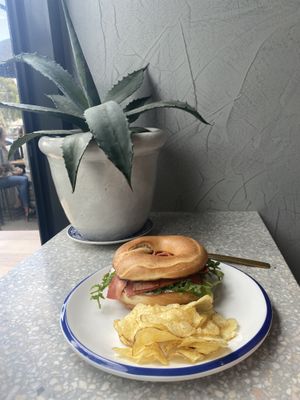 The Jermaine bagel at Sable in Richmond