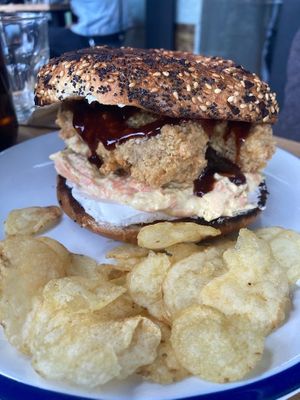 Big Kev bagel at Sable in Richmond