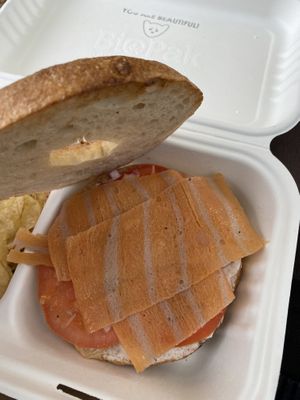 (gf) lox bagel🥯  at Sable in Richmond