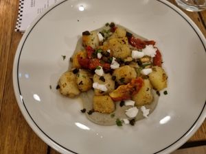 Gnocci at Sable in Richmond
