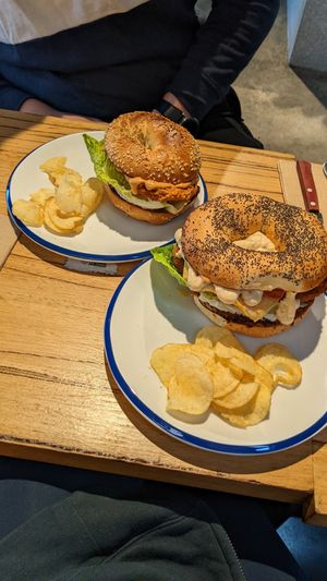 Big Kev in the back and the lil Caesar to the front at Sable in Richmond