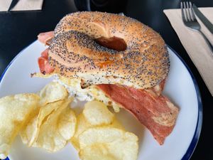 Marylin bagel  at Sable in Richmond