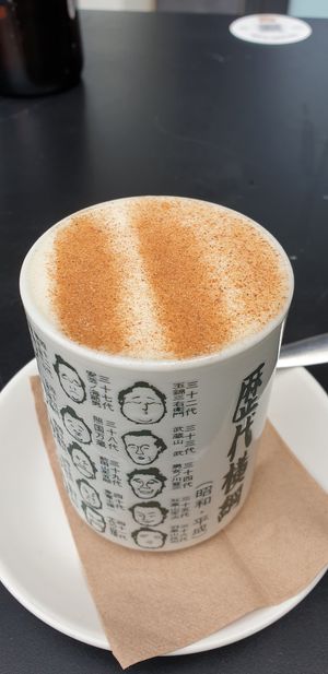 Hot biscoff at Sable in Richmond