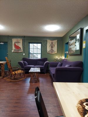 Cozy! at Peace Love Coffee in St Charles