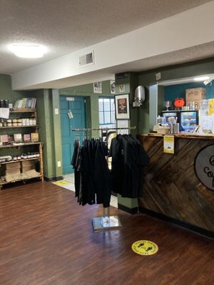 Merch! at Peace Love Coffee in St Charles