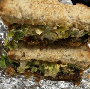 BLT was really tasty  at Peace Love Coffee in St Charles