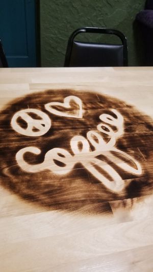  at Peace Love Coffee in St Charles