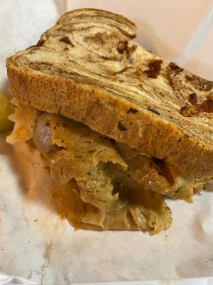 The Reuben  at Peace Love Coffee in St Charles