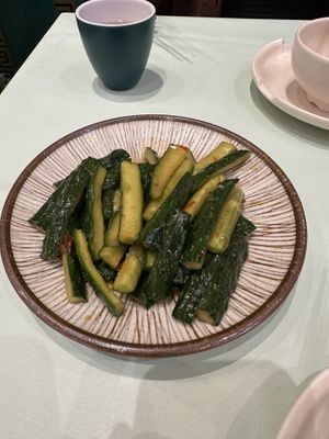 This was great  at Miu's Veggie 妙善 in Kowloon