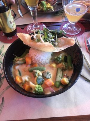 Thai curry   at Bombarino in Valkenburg