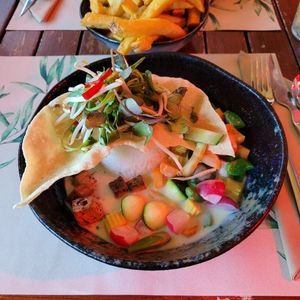 Thaise curry at Bombarino in Valkenburg