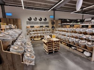 Dispensers at Färm in Leuven