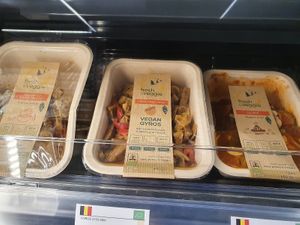 vegan gyros at Färm in Leuven