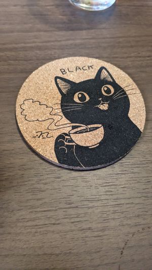 コースター at Naramachi Vegan Nabi in Nara