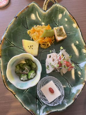 Starters  at Naramachi Vegan Nabi in Nara