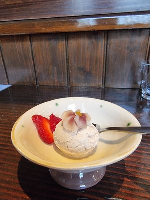 Dessert at Naramachi Vegan Nabi in Nara